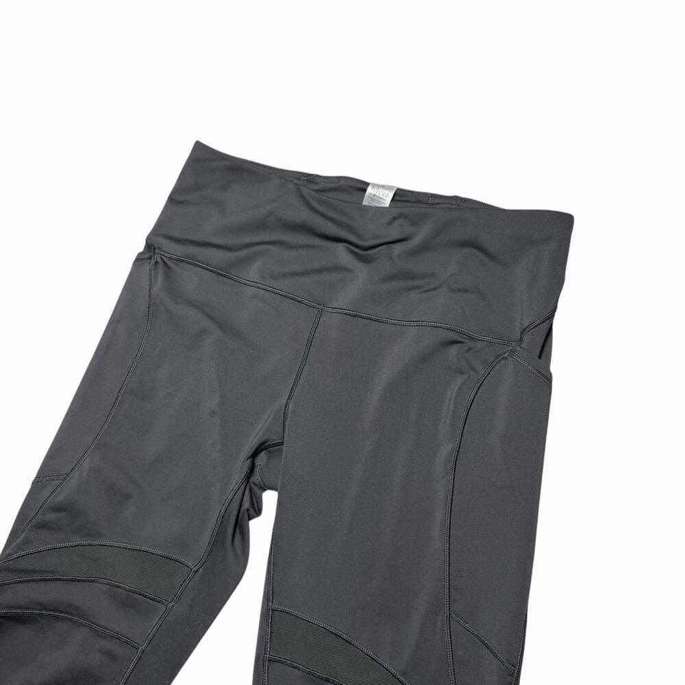 ivivva by lululemon Charcoal Gray Mesh Panel Athletic Leggings Size 12